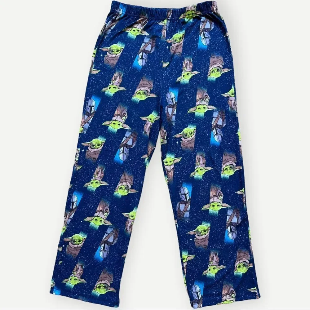 Star Wars Boys Kids Long Sleeve Star Wars Yoda Pajama Set PJs. 10-12. 10. 12.